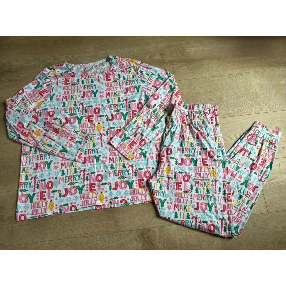 The Children's Place Unisex Family Matching Festive Christmas PJ Set ADULT XL - Picture 2 of 15